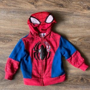 Spiderman hoodie sweatshirt